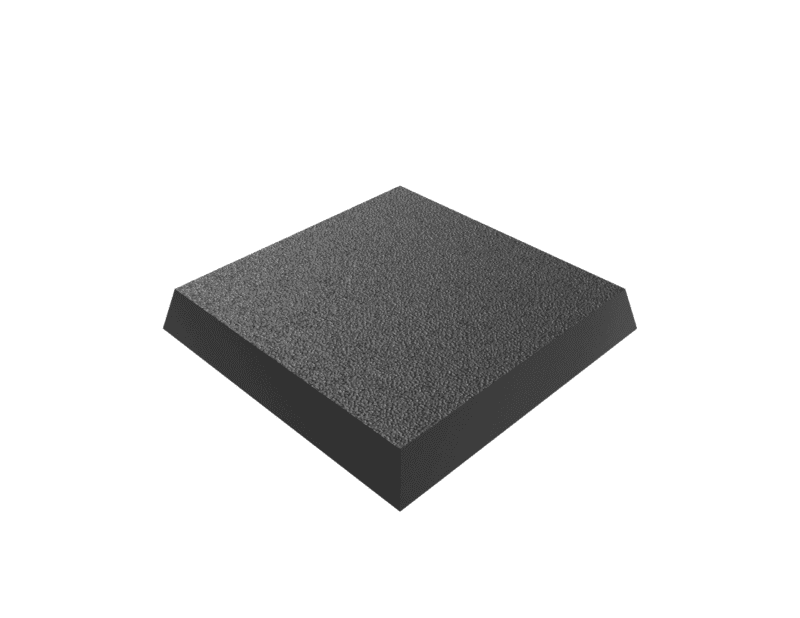 Podstawki kwadratowe 25x25mm z miejscem na magnes – zestaw 20 szt.