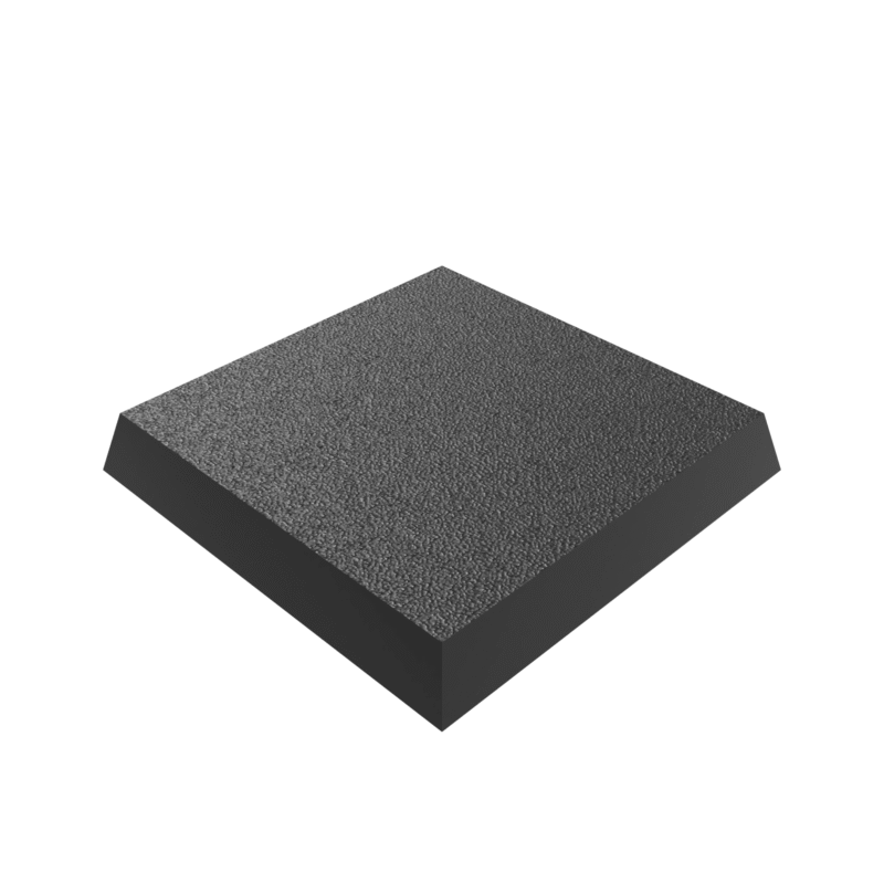 Podstawki kwadratowe 25x25mm z miejscem na magnes – zestaw 20 szt.