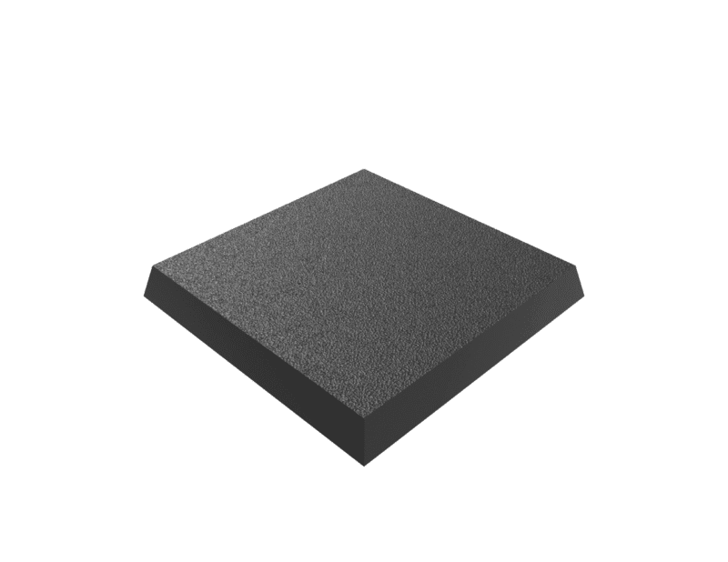 Podstawki kwadratowe 30x30mm z miejscem na magnes – zestaw 20 szt.