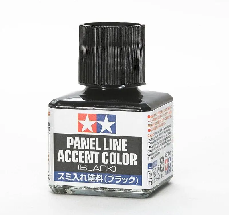 Tamiya Panel Accent Color Black 40 ml