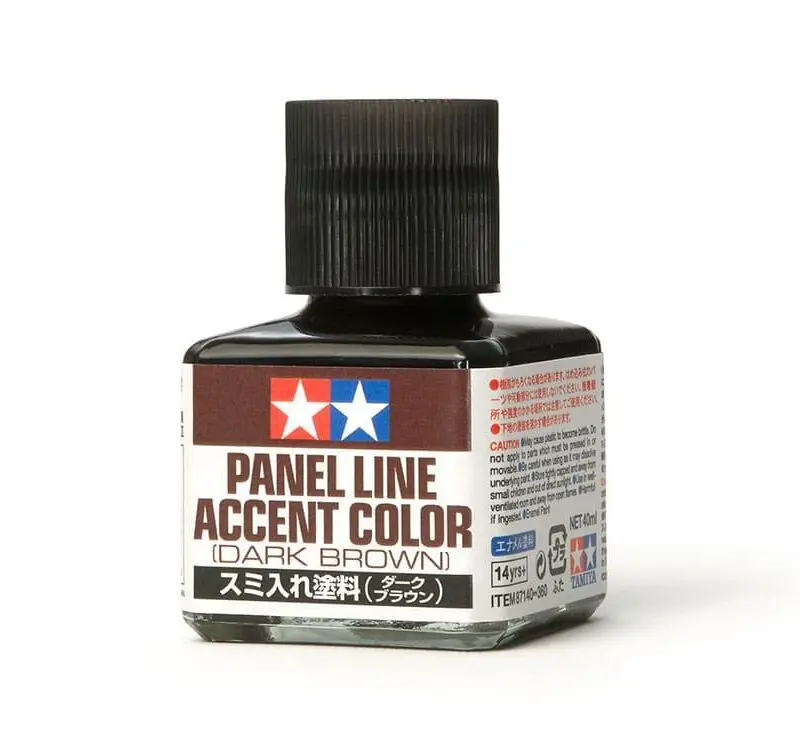 Tamiya Panel Accent Color Dark Brown 40 ml
