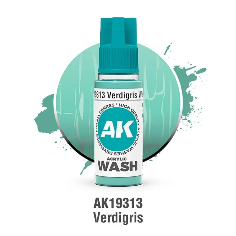 3GEN Verdigris Wash 18 ml AK19313