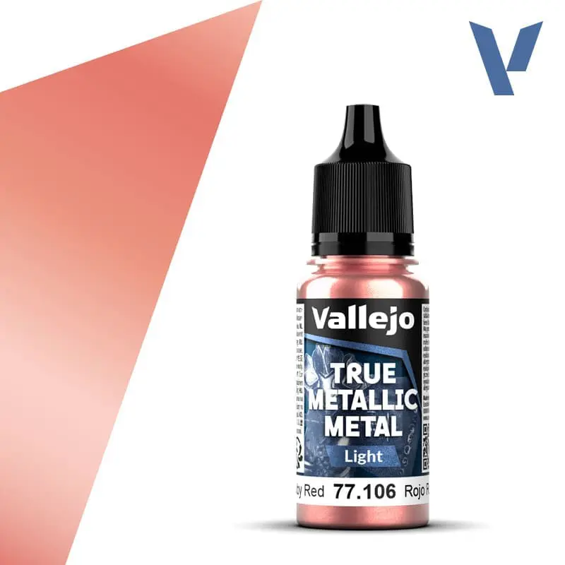 Vallejo TMM Ruby Red Light 18 ml 77.106