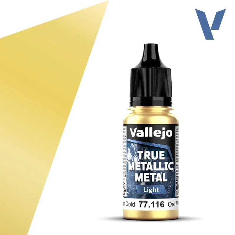 Vallejo TMM Greenish Gold Light 18 ml 77.116