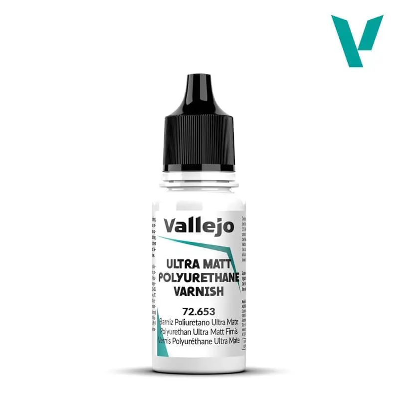 Vallejo Ultra Matt Polyurethane Varnish 18 ml 72.653