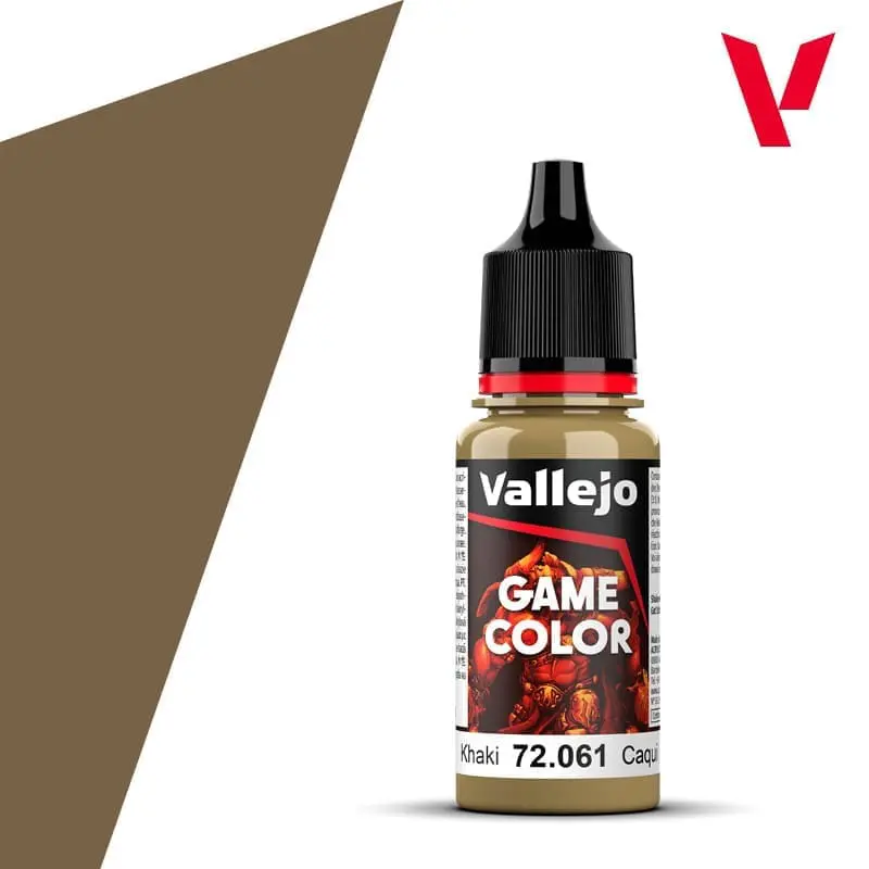 Vallejo Game Color Khaki 18 ml 72.061