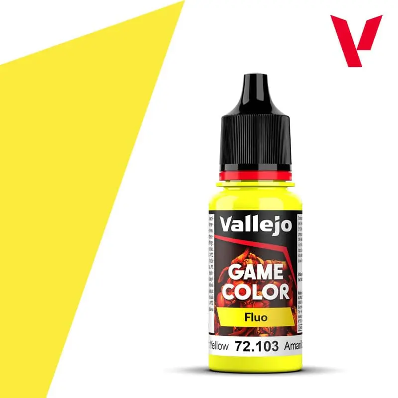 Vallejo Game Color Fluorescent Yellow 18 ml 72.103