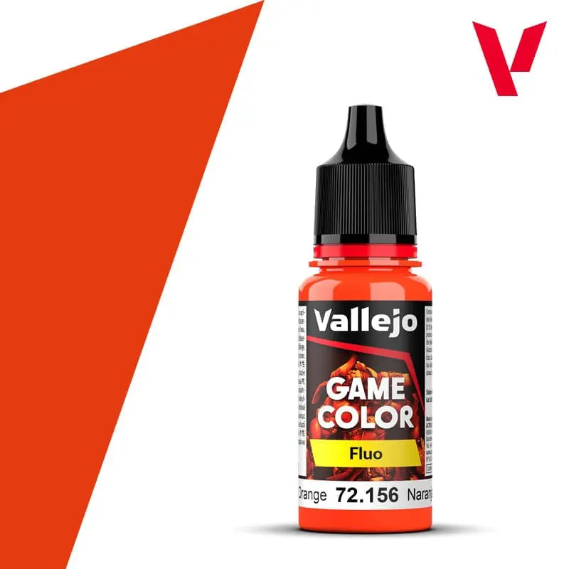Vallejo Game Color Fluorescent Orange 18 ml 72.156