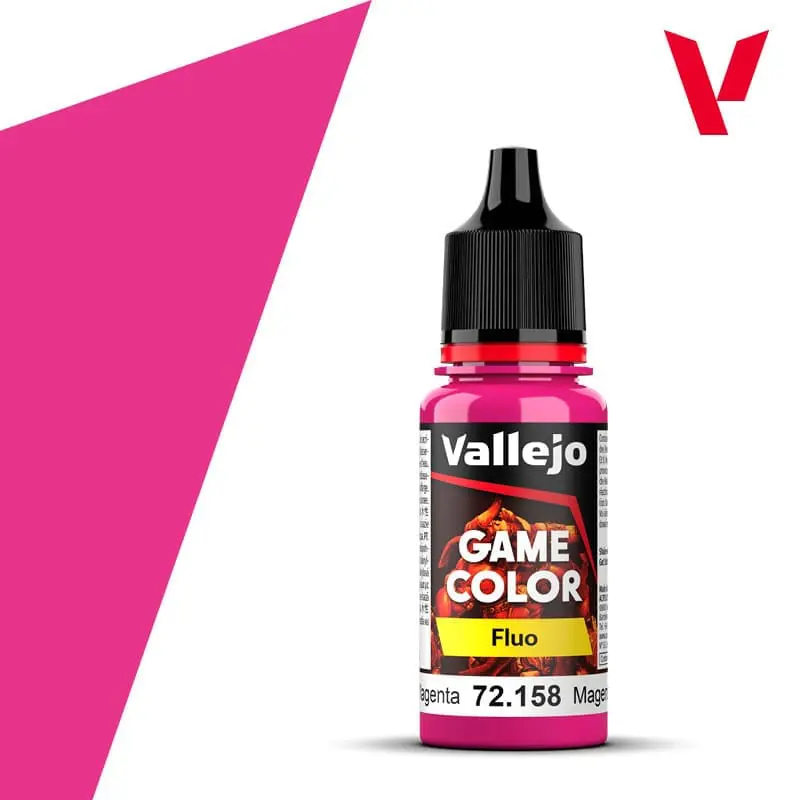 Vallejo Game Color Fluorescent Magenta 18 ml 72.158