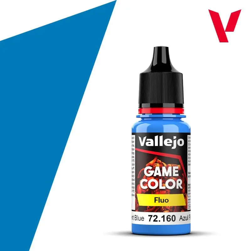 Vallejo Game Color Fluorescent Blue 18 ml 72.160
