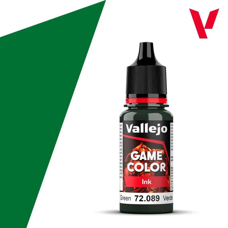 Vallejo Game Color Green Ink 18 ml 72.089