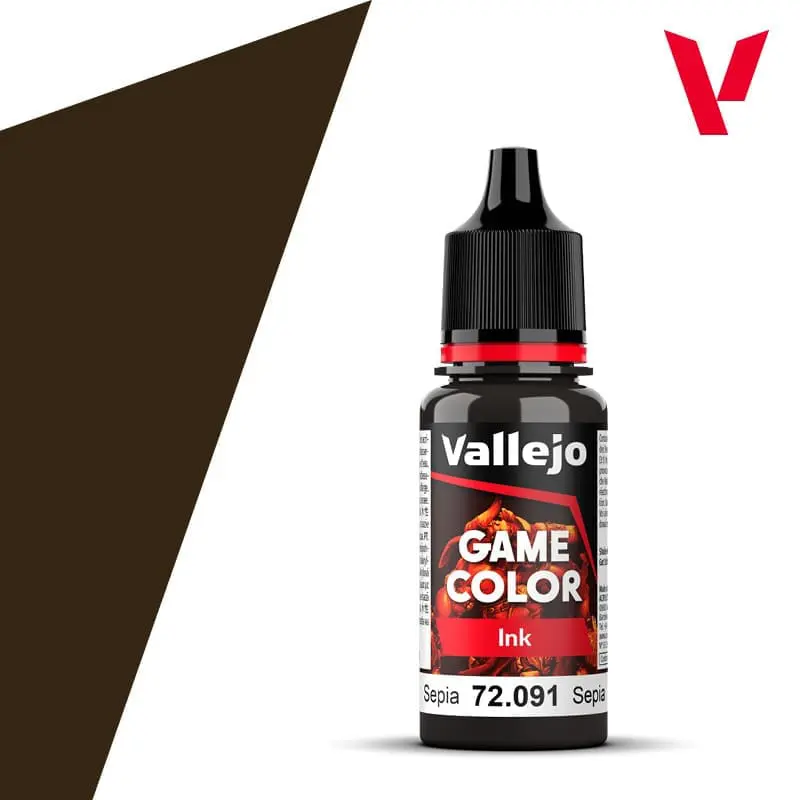 Vallejo Game Color Sepia Ink 18 ml 72.091