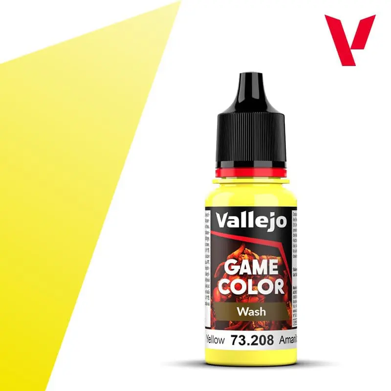 Vallejo Game Color Yellow Wash 18 ml 73.208