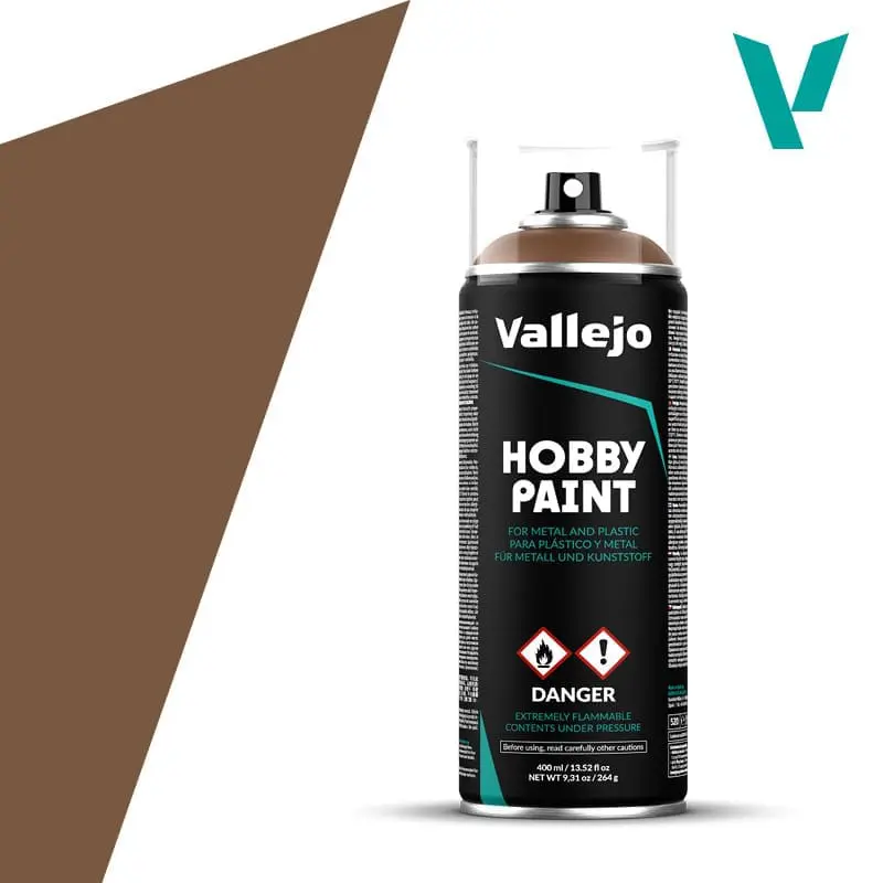 Spray Vallejo Beasty Brown 400 ml 28.019