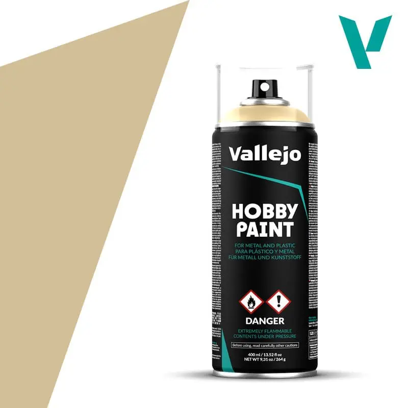 Spray Vallejo Bone White 400 ml 28.013