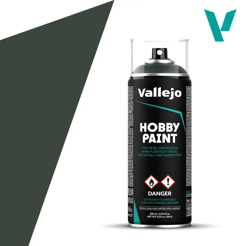 Spray Vallejo Dark Green 400 ml 28.026