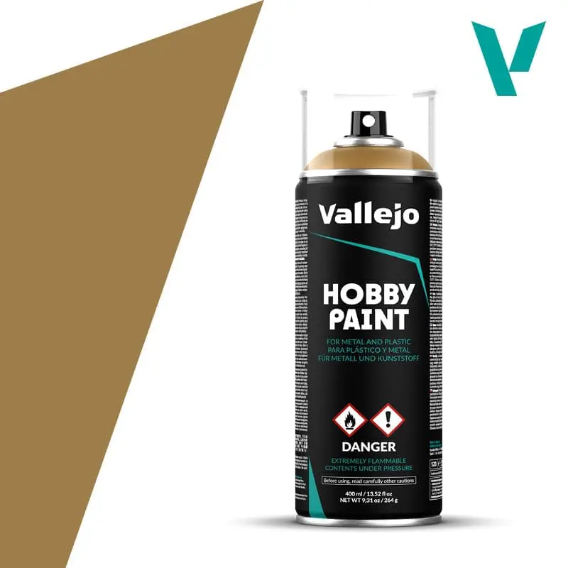 Spray Vallejo Desert Yellow 400 ml 28.015