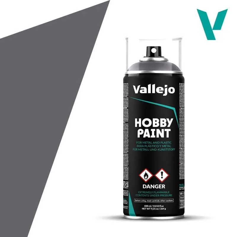 Spray Vallejo Gunmetal 400 ml 28.031