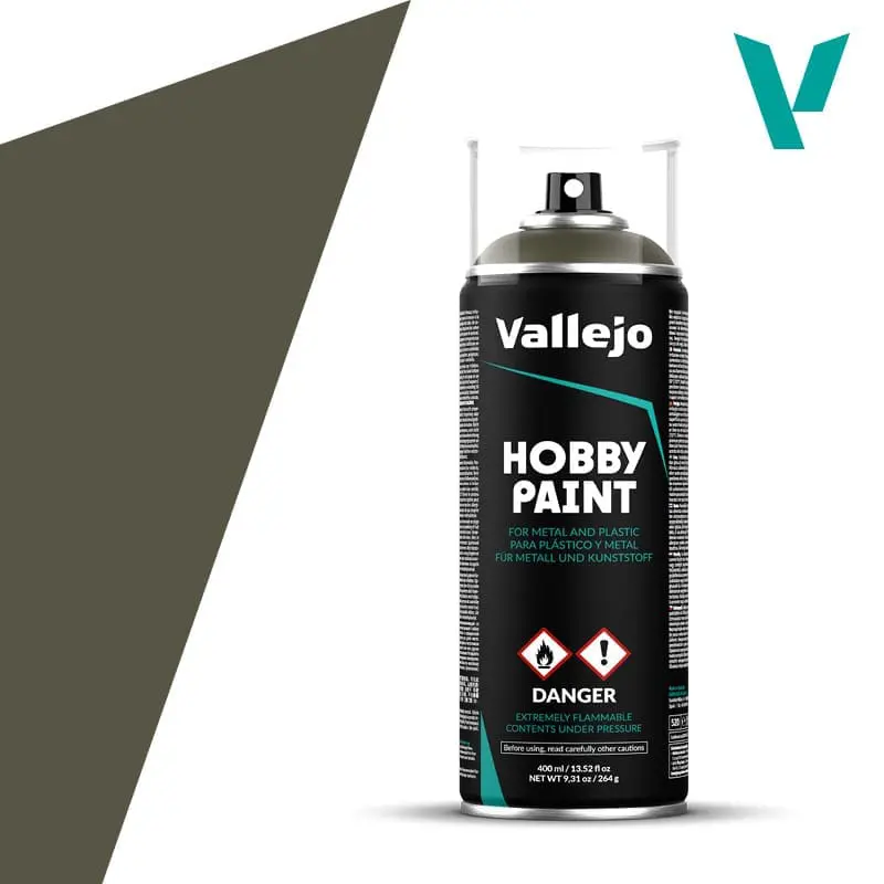Spray Vallejo Russian Green 4BO 400 ml 28.003