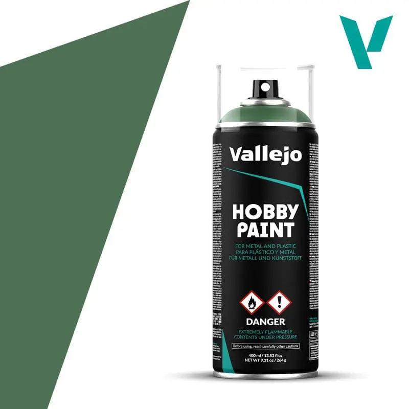 Spray Vallejo Sick Green 400 ml 28.028