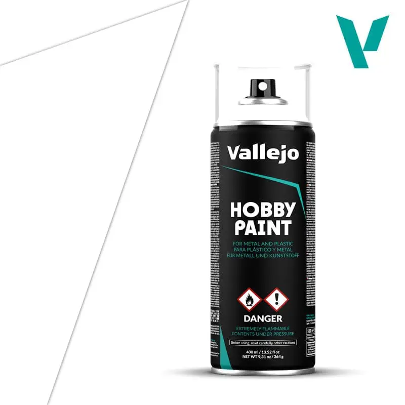 Spray Vallejo White 400 ml 28.010