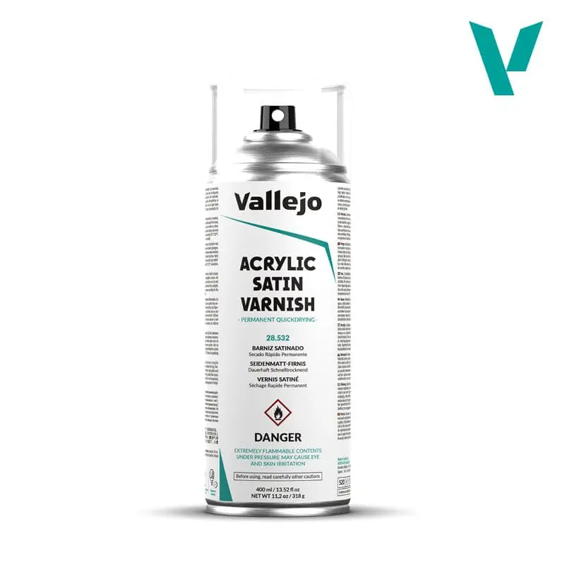 Spray Vallejo Satin Varnish 400 ml 28.532