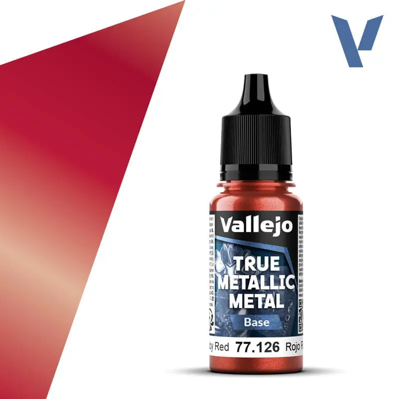 Vallejo TMM Ruby Red Base 18 ml 77.126