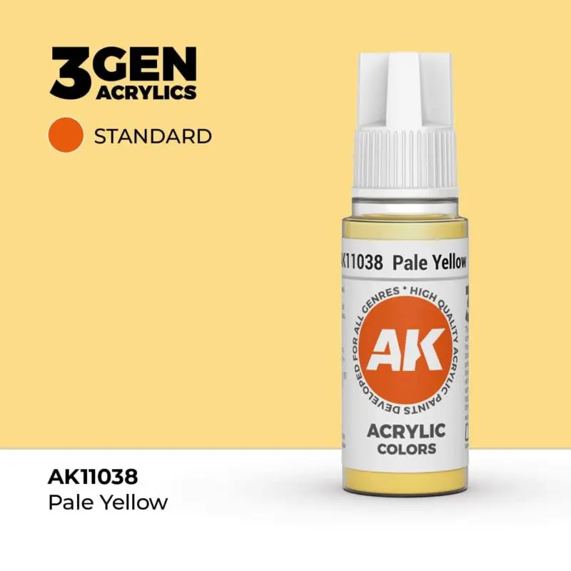 3GEN Pale Yellow 18 ml AK11038