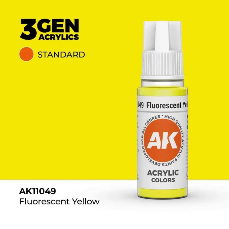 3GEN Fluorescent Yellow 18 ml AK11049