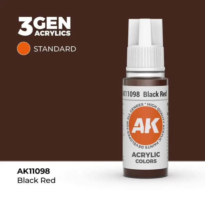 3GEN Black Red 18 ml AK11098