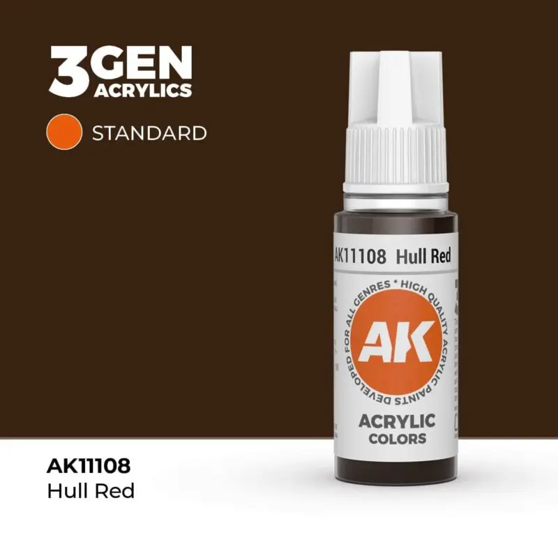 3GEN Hull Red 18 ml AK11108