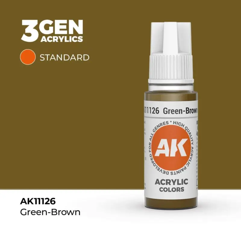 3GEN Green-Brown 18 ml AK11126