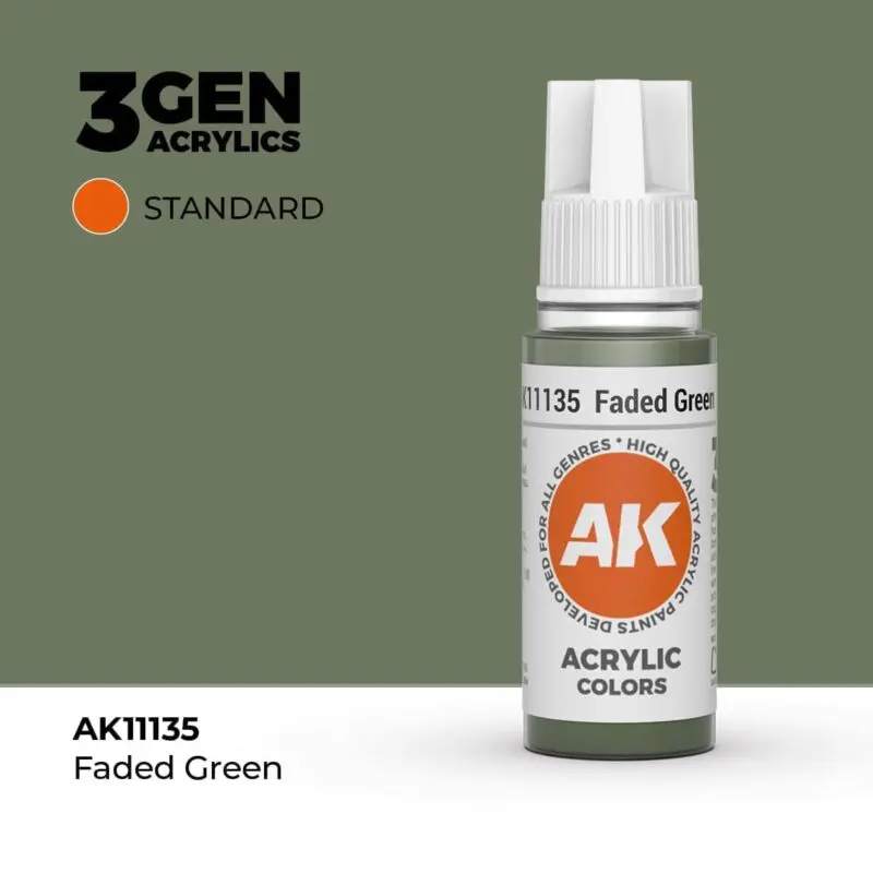 3GEN Faded Green 18 ml AK11135