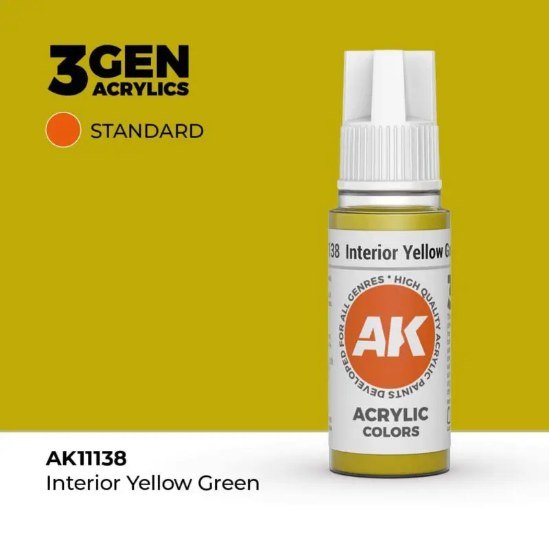3GEN Interior Yellow Green 18 ml AK11138