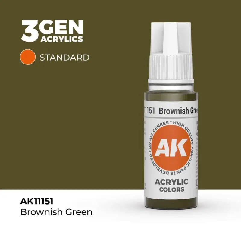 3GEN Brownish Green 18 ml AK11151
