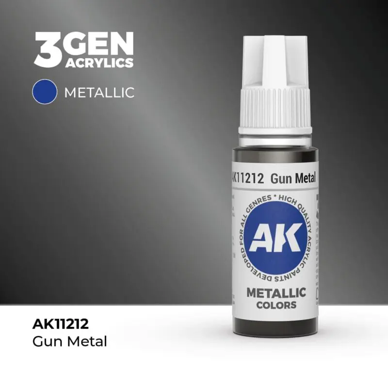 3GEN Gun Metal 18 ml AK11212