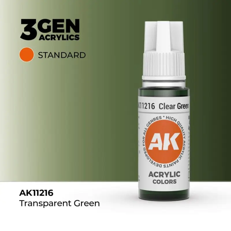 3GEN Clear Green 18 ml AK11216