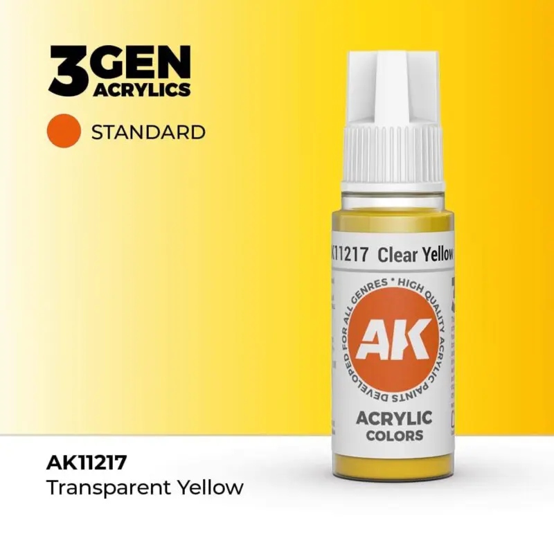 3GEN Clear Yellow 18 ml AK11217