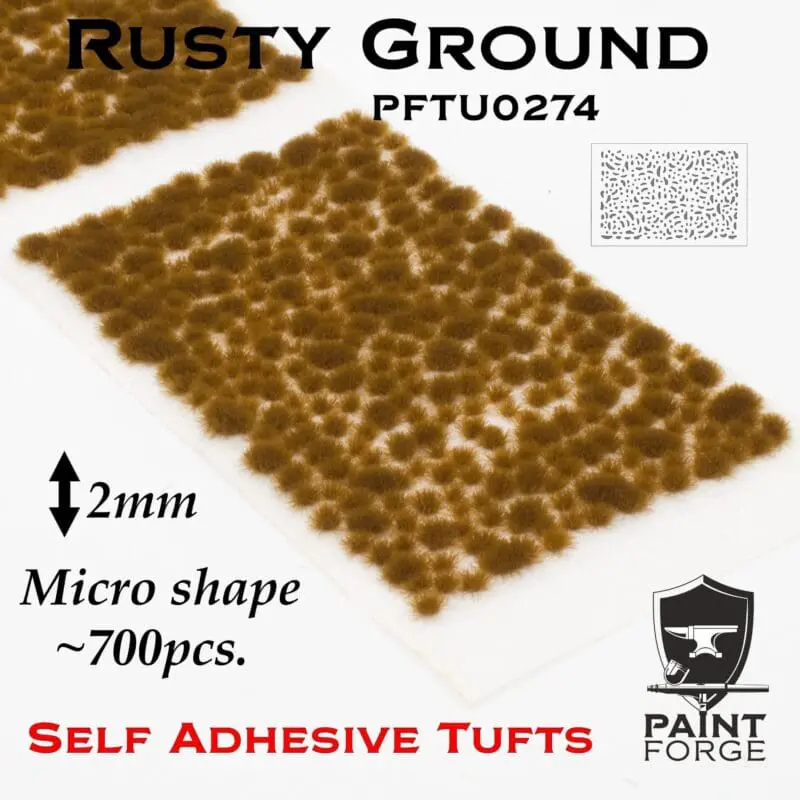 Kępki Paint Forge Micro Rusty Ground 2mm