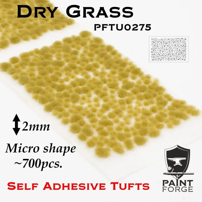 Kępki Paint Forge Micro Dry Grass 2mm