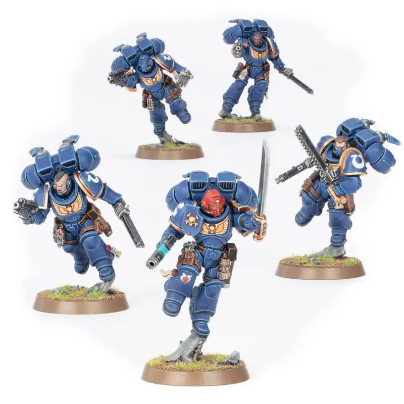 Space Marines Assault Intercessors with Jump Packs