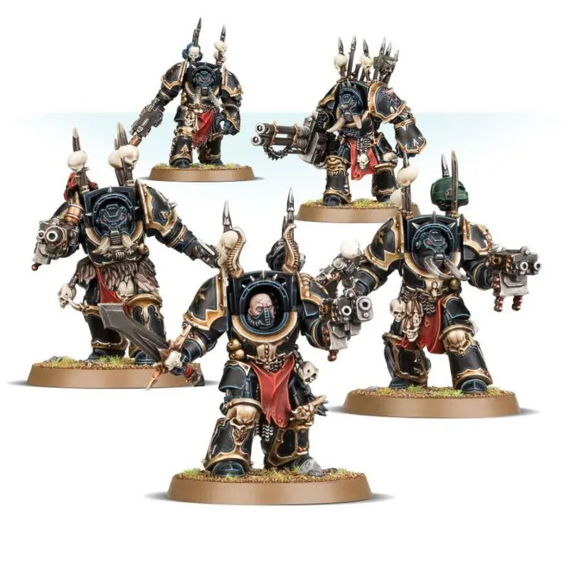 Chaos Space Marines Terminator Squad