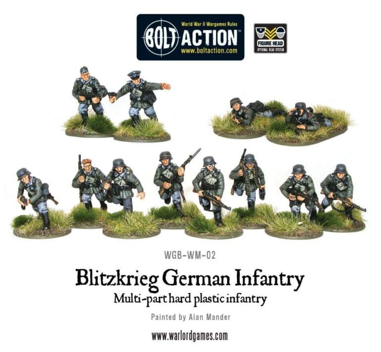 Blitzkrieg German Infantry Platoon plastic boxed set2