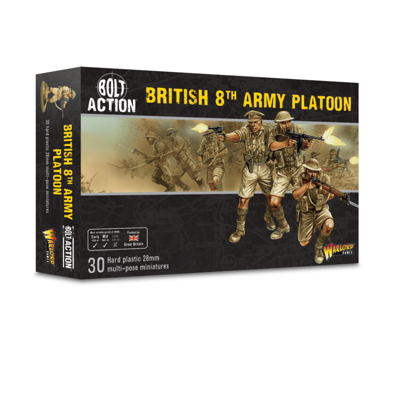 British 8th Army Platoon