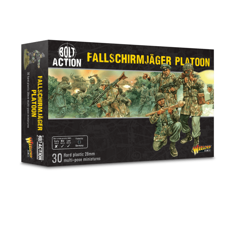 Fallschirmjager platoon (plastic box)