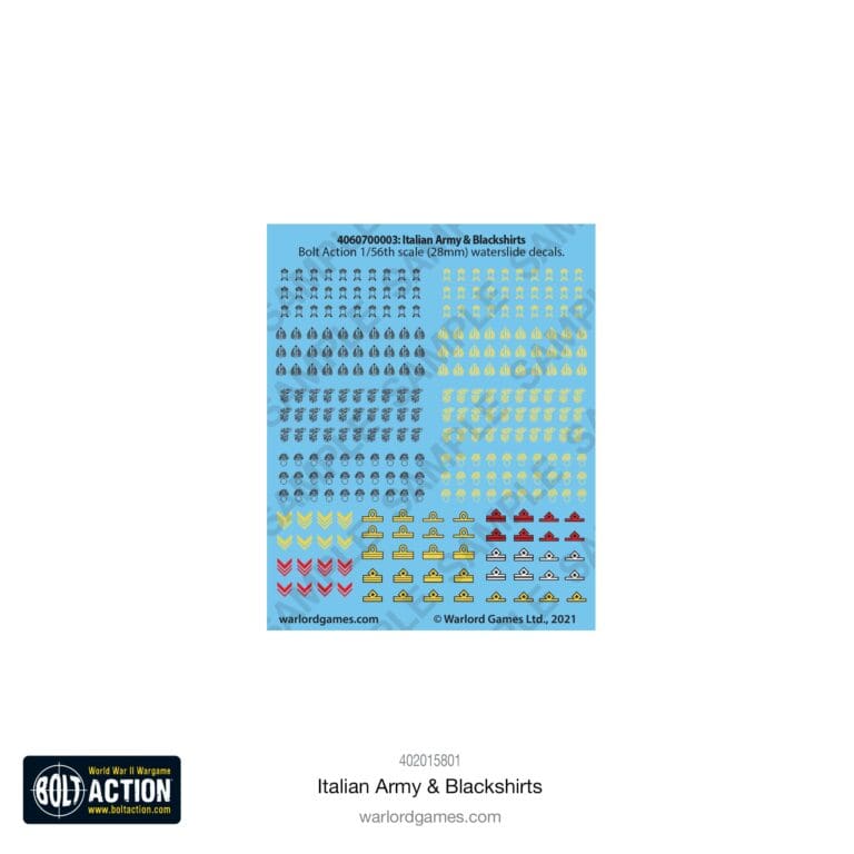 Italian Army & Blackshirts7