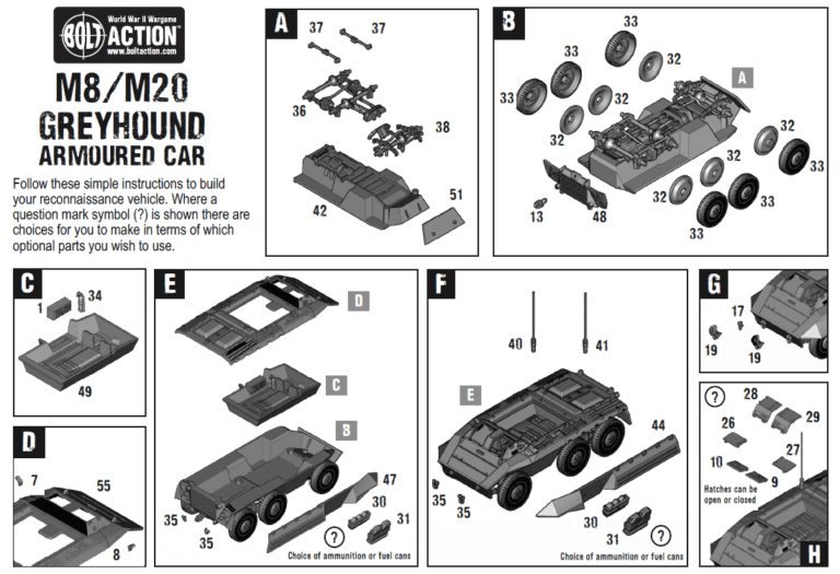 M8M20 Greyhound Scout Car (Plastic Box)3