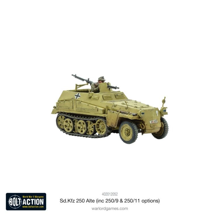 Sd.Kfz 250 (Alte) Half-Track (Options For 2501, 2509 & 25011 Variants)1