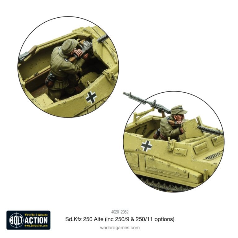 Sd.Kfz 250 (Alte) Half-Track (Options For 2501, 2509 & 25011 Variants)5