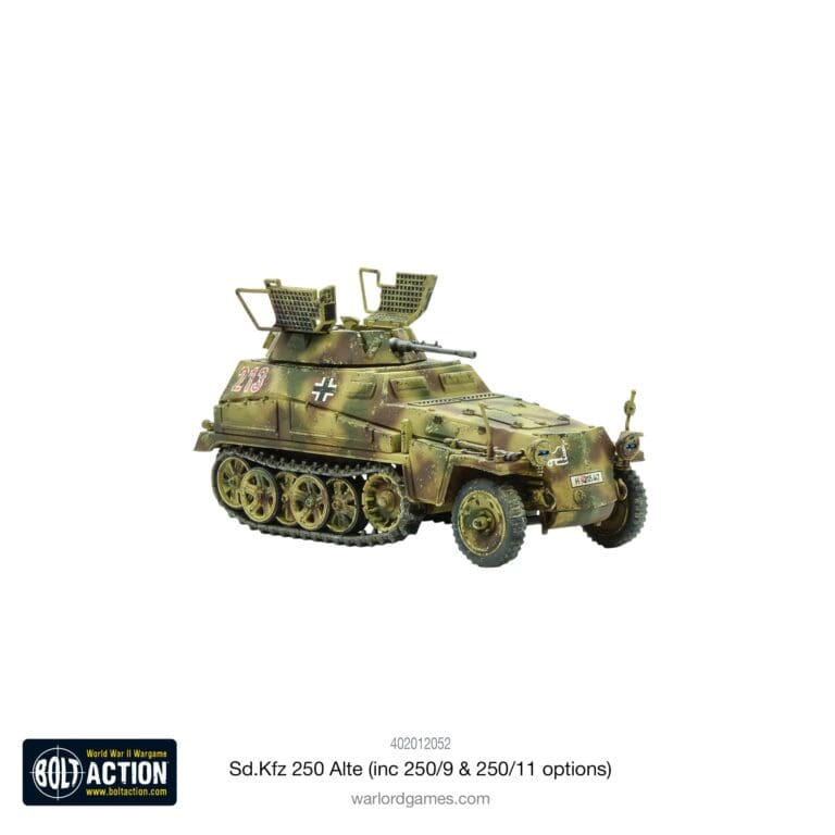 Sd.Kfz 250 (Alte) Half-Track (Options For 2501, 2509 & 25011 Variants)6